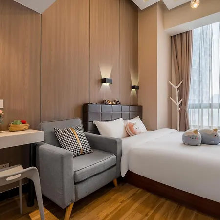 Meego Qingwen Hotel Shanghai Jingan-2
